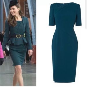 LK Bennett 2-piece Suit- Saskia Jacket & Evergreen dress ASO Kate Middleton sz 2